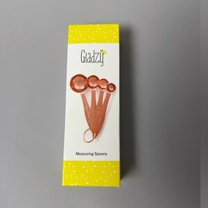 Giadzy Copper Plated Measuring Spoons Set - Giada De Laurentiis - New In Box